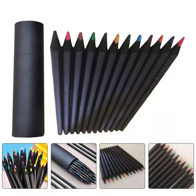 Crayons Coloring Set Sketch Pencils Sketch Colored Pencils Kids Crayon Pencils • £12.38