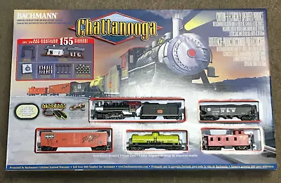 MA6 Bachmann 00626 Chattanooga Electric Train Set W/ E-Z Track HO Scale • $149.95