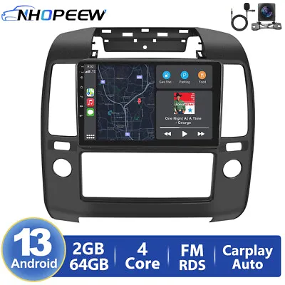 64G Android 13 Carplay Car Stereo Radio GPS NAVI Head Unit For Nissan Navara D40 • $259.99