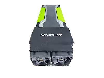 Nvidia Tesla GPU Cooling Fan Shroud Mounting P40 P41 Accelerator Card • $28.98