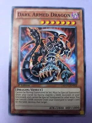 Dark Armed Dragon SDDC-EN012 Common 1st Edition • £1.20