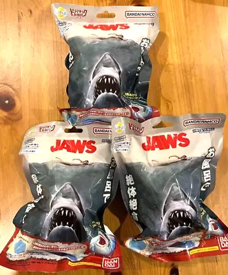 BANDAI NAMCO JAWS Orca Bath Bomb Egg With Figure Shape Dramatic Bath Set Of 3 • $108.78