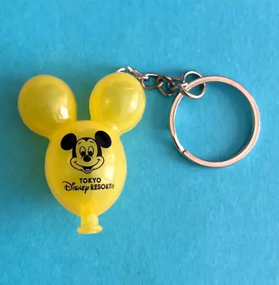 DISNEY PARKS Tokyo Disney Resort - Mickey Mouse Balloon Keychain - YELLOW • $5