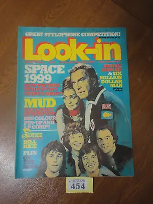 No. 46 November 1976 Look In Magine - MUD / Flintlock Slick Pic / BIONIC ACTION • £9.95