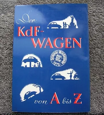 Kdf-wagen Original Reprint 1975 Book Vw Bug Beetle Cox Kdf Abeking 1975 Nos • $195