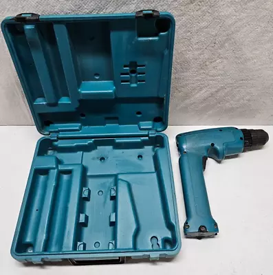 Vintage Makita Battery Powered Drill 6095D With Case Tested Works!! • $19
