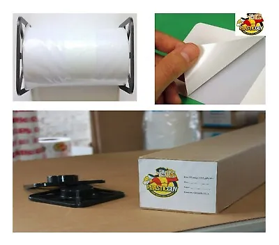 Inkjet Printable Poly-Vinyl Banner Roll Tear-Proof Self-Adhesive Water-Resistant • $123