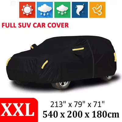 For Nissan Armada SUV Car Cover Sun Dust Resistant Waterproof Weather Protection • $42.99