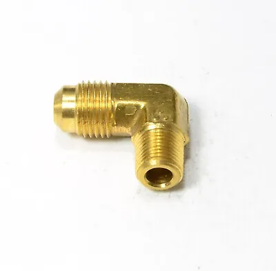 5/16 Male Flare Sae 45 To 1/8 Male Npt Elbow L Fitting Propane Natural Gas Fuel • $8.10