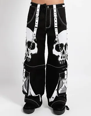 Northern Star Men's Gothic Scare Skull  Dark Street Goth Pants White • $69.99