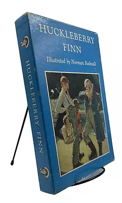 Huckleberry Finn Clemens Norman Rockwell 1936 Heritage Press In Box Sleeve Used • $17