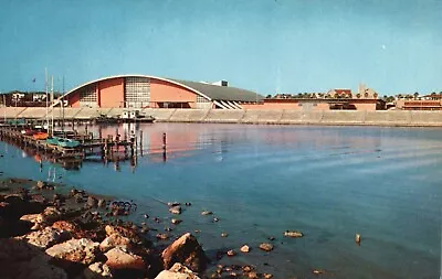 Postcard TX Corpus Christi Texas Municipal Auditorium Chrome Vintage PC J5929 • $2