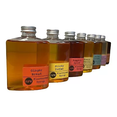 Flavoured Syrup | Coffee & Desserts | 250ml | Choice Of Flavours | Coffee Lover • £5.99