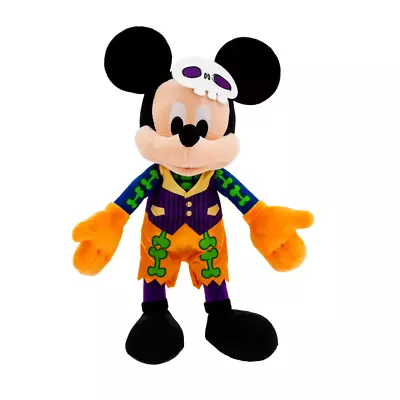 Disney Mickey Mouse Glow-in-the-Dark Halloween 2023 Plush Medium 15'' NEW • $14.90