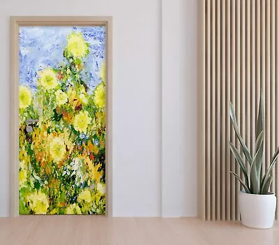 £84.77 • Buy 3D Flowers A298 Door Wall Mural Photo Wall Sticker Decal Allan P Sinsin