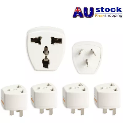 $7.98 • Buy 3/5PCS Portable UK To AU Power Adapter Converter Wall Plug Socket Travel