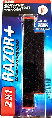 Aquarium Cleaner Tool / Fluval Razor+ 2 In 1 Algae Magnet Medium • $18.88