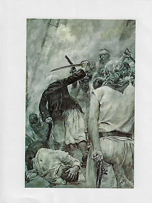 Howard Pyle  Blackbeard's Last Fight  [1895] Jack Ballister's Fortunes • $14