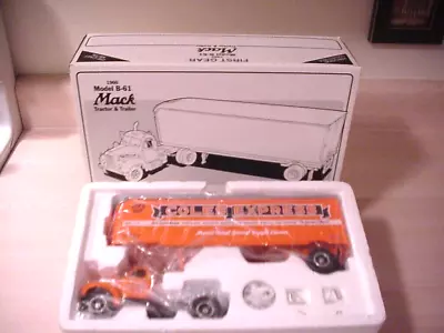 First Gear 1960 Mack Model B-61 ( Coles-express ) Tractor & Trailer 1:34 Mint • $55