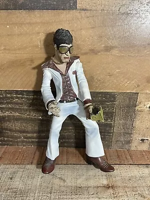 Scarface 10  Action Figure White Suit 2004 Mezco Toys Al Pacino • $49.99