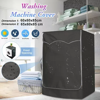 $24 • Buy Waterproof Dustproof Sunscreen Washing Machine Cover Laundry Dryer Protector 