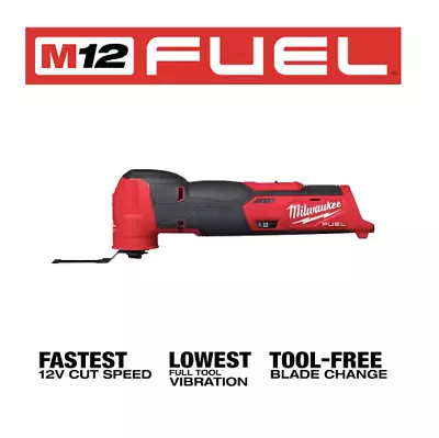 Milwaukee M12 FUEL 12V Lithium-Ion Cordless Oscillating Multi-Tool Tool Only • $83