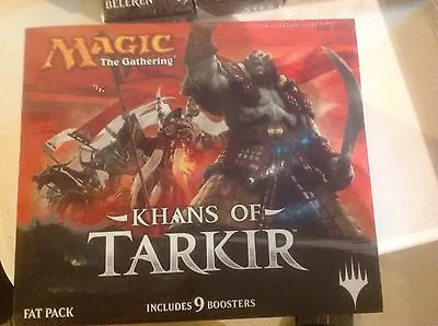 M.t.g. Khans Of Tarkir Fat Pack Factory Seald New • $85