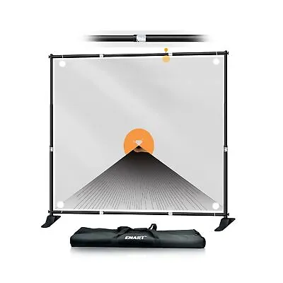 Emart Banner Stand 10x10 Ft Heavy Duty Adjustable Step And Repeat Backdrop S... • $143.80