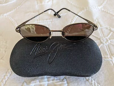 Maui Jim Vintage Sunglasses Coral Reef 146-19 Gold/Bronze Metal  • $89.99