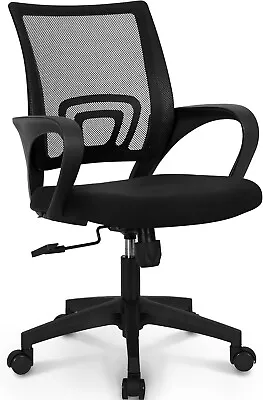 Office Computer Desk Chair Gaming-Ergonomic Mid Back Cushion Lumbar Support With • $38.99