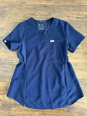FIGS Navy Maternity Scrub Top Technical Collection Xxs • $25