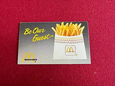 1993 McDonald's  Free French Fries  Coupon (Scarce / Vintage) • $29