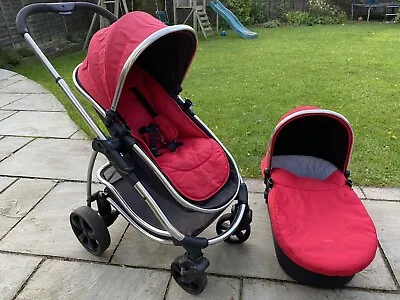 ICandy Strawberry Pushchair Carrycot Footmuff Raincovers Complete Bundle • £85