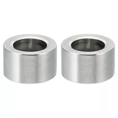 M10 Stainless Steel Spacers 2 Pcs Metal Spacer 10.2mm ID X 16mm OD X 10mm L • $8.74