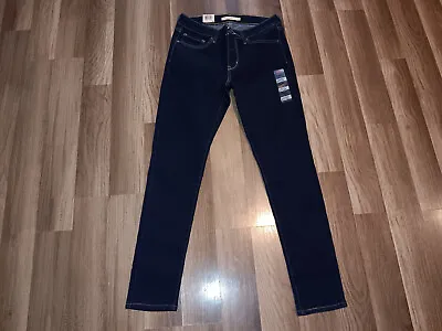 Levis 711 Skinny Women SZ 27 (actual SZ 29X27)  Blue Jeans NWT • $29.33