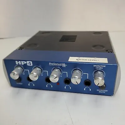 PreSonus HP4 4-Channel Headphone Amp **NO POWER ADAPTER** • $45