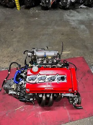 Jdm 1996-1997 Acura Integra B18c Type R Engine 5 Speed Lsd Manual Trans Red • $7399