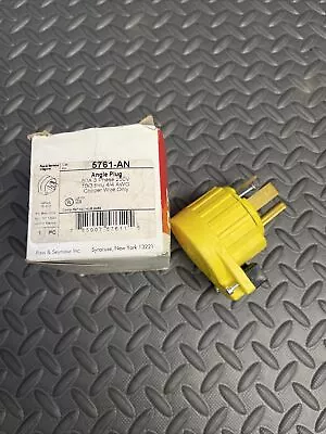 P&S 5761-AN Nema 16-60P 60Amp ANGLE PLUG 250V 3 Phase NEW • $69.69