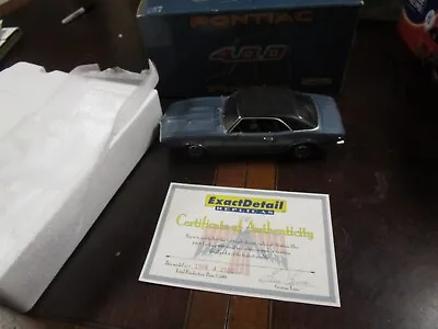 Exact Detail Replicas 1/18 Scale Pontiac 400 Firebird 1 Of 2500 • $179.99