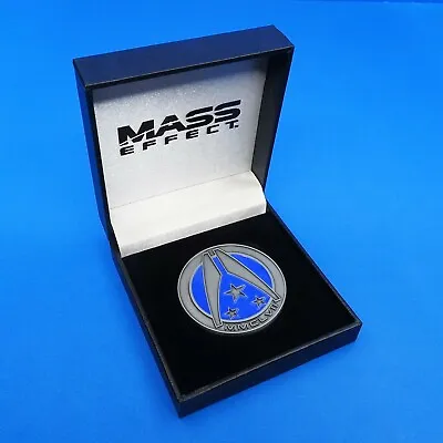 Mass Effect Trilogy First Contact War Challenge Coin 1 N7 Shepard Figure Statue • $48.99