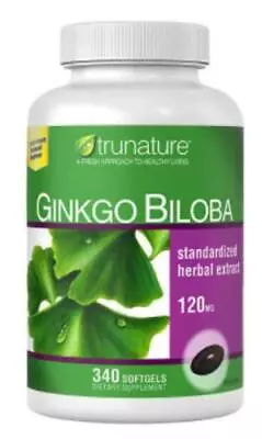 Trunature 340 Ginkgo Biloba  Softgels EXP 07/25 • $21.97