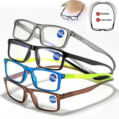 Magnetic Reading Glasses Snap Click Neck Hang Spectacles Presbyopic Eyeglasses • $8.39