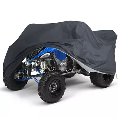 Quad Bike ATV Storage Cover Waterproof Dust UV For Yamaha Raptor 350 660R 700 R • $22.99