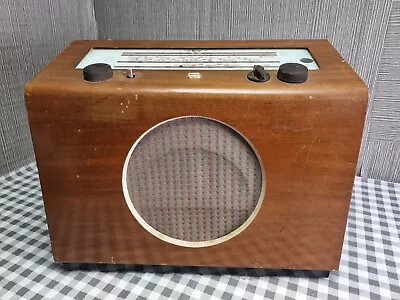 Vintage PAM Bakelite VALVE RADIO - Untested-NOT COMPLETE! • £36.99