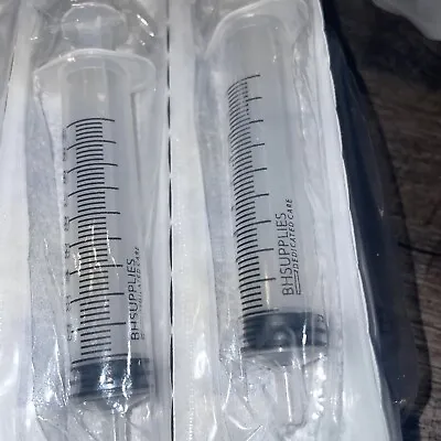 $5.69 • Buy 2x 10ml Disposable Plastic Sampler Syringe For Measuring Hydroponics Industry