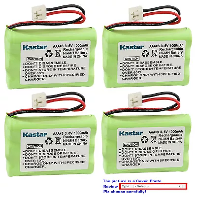 Kastar 1000mAh Ni-MH Battery For Vtech I6790 V-TECH I6790 Model 5.8 GHz Cordless • $9.99