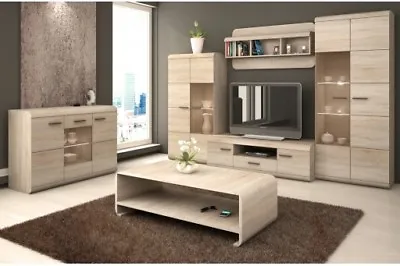 £149 • Buy Living Room Furniture Set Cabinet Cupboard Shelf Tv Unit Stand Display Sonoma