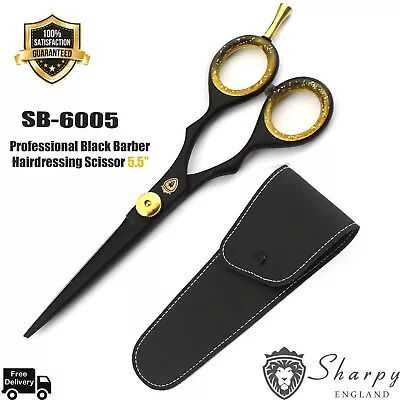 5.5 Inch Professional Hairdressing Scissors Barber Salon Hair Cutting Shears • £7.99