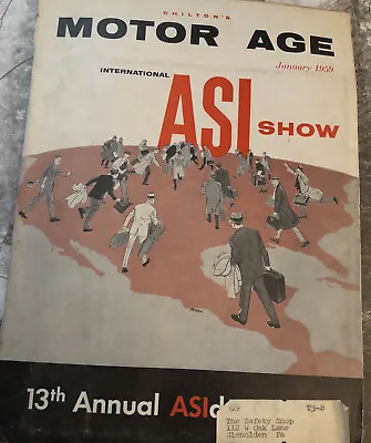1959 ASI Motor Age 13th Annual Chilton’s Magazine Chevy • $8.49