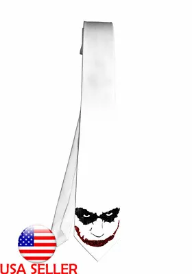 Joker Movie Necktie Neck Tie Men Boys Halloween Tie Cosplay Anime Gift • $17.60